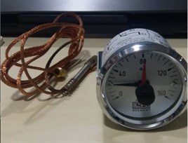 Leitenberger 60 mm 160 °C Kontaklı Termometre